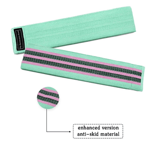 3 pack Fabric Resistance Bands for Legs and Butt + The 15 Best Butt Exercises + Adjustable Skipping Rope Speed Jump