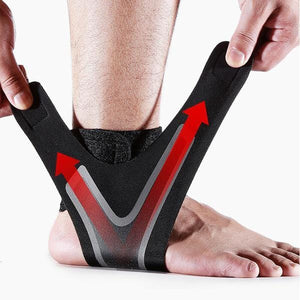 The Adjustable Elastic Ankle Braces - Left and Right