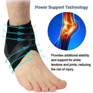 The Adjustable Elastic Ankle Braces - Left and Right