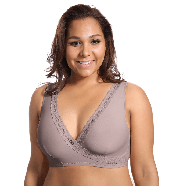 Plus Size  Comfort Lace Bra