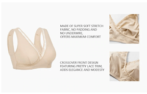 Plus Size  Comfort Lace Bra