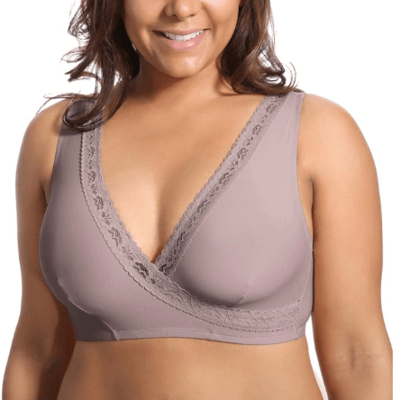 Plus Size  Comfort Lace Bra