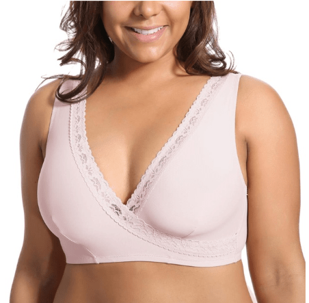 Plus Size  Comfort Lace Bra