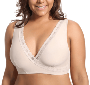 Plus Size  Comfort Lace Bra