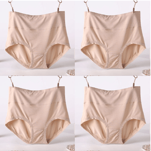 4Pcs/Lot Big Size Panties High Waist