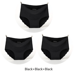 Ice Silk Sexy Women Panties / 3Pcs