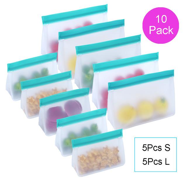 Reusable Silicone Bags