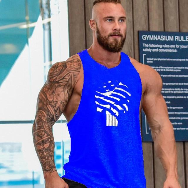 New fashion cotton sleeveless shirts tank top | Gym tank top | Fitness