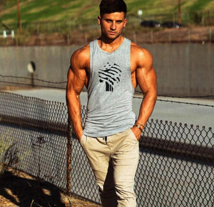 New fashion cotton sleeveless shirts tank top | Gym tank top | Fitness