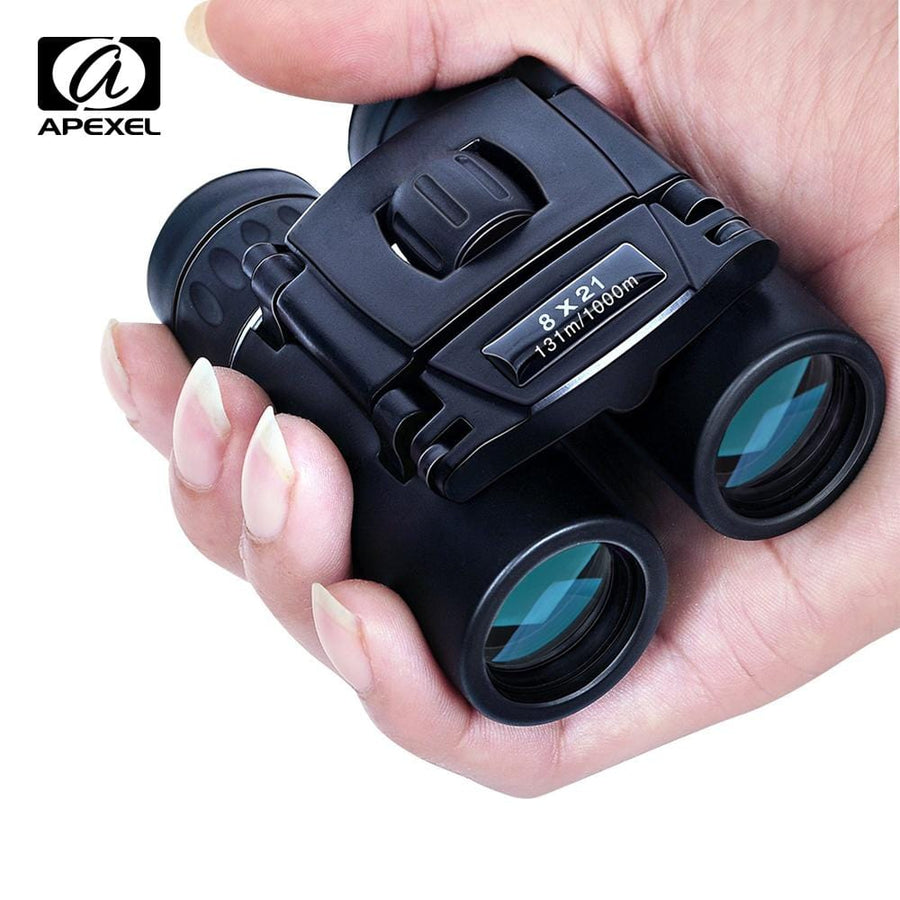 Compact Zoom Binoculars 8x21