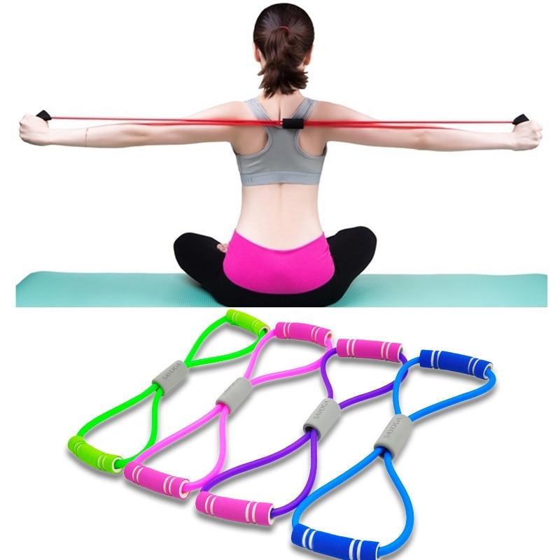 Yoga Gum Fitness Resistance Expander Rope  | Muscle Fitness | Rope