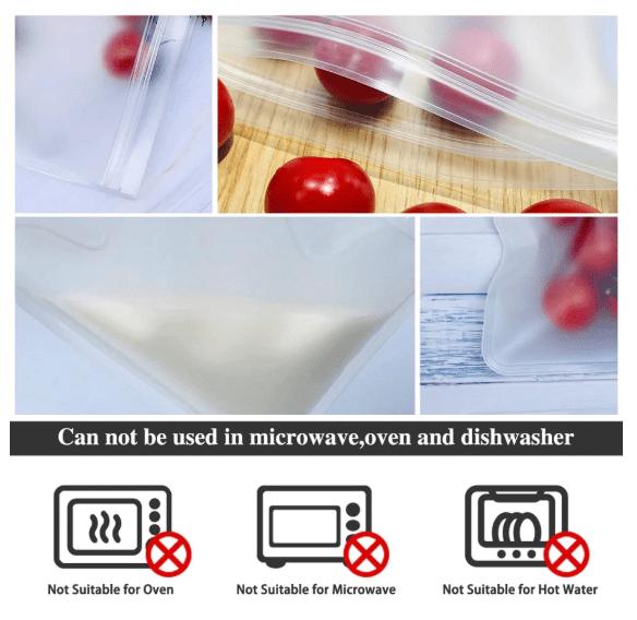 Reusable Silicone Bags