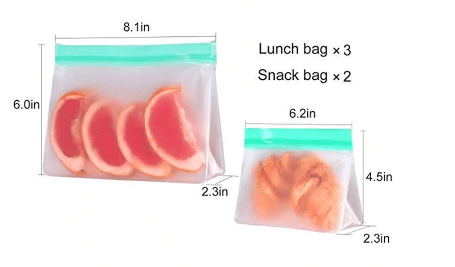 Reusable Silicone Bags