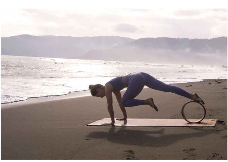 Cork Yoga Wheel